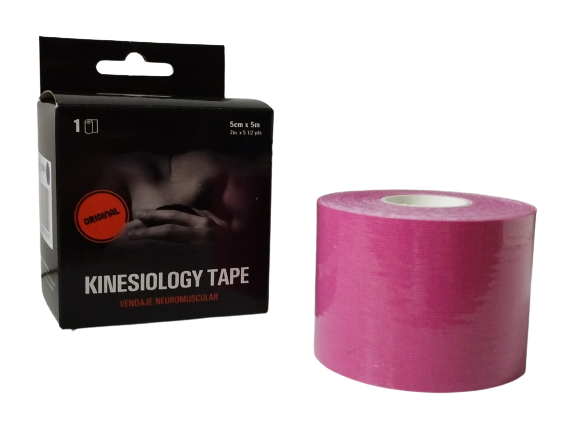 Calvo Kinesiology Tape Pink 5cmX5m