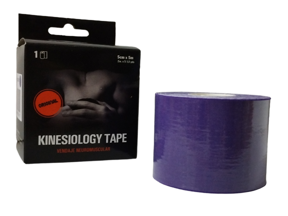 Calvo Kinesiology Tape Purple 5cmX5m