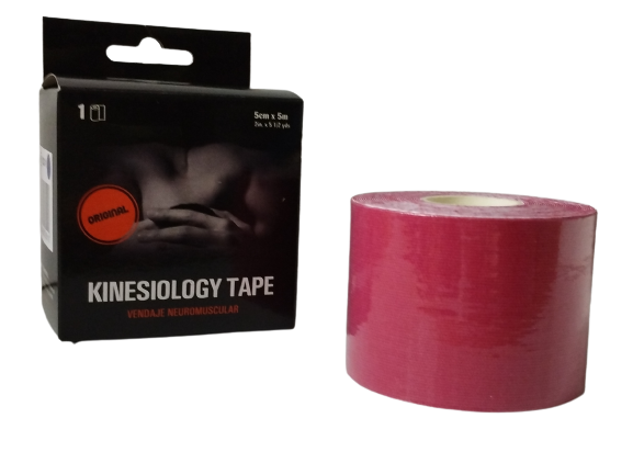 Calvo Kinesiology Tape Red 5cmX5m